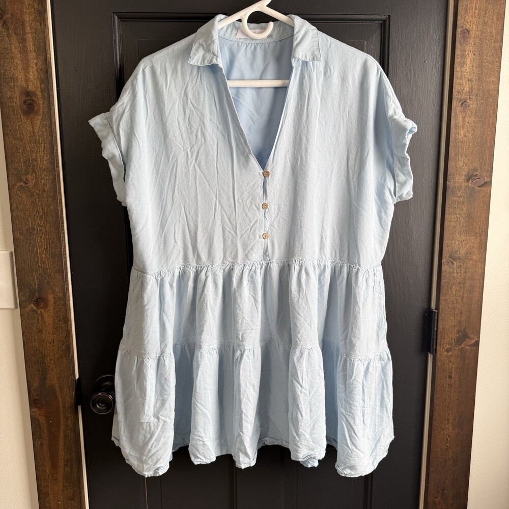 Anthropologie Talulah Dress Women S Babydoll Mini Bohemian Peasant Garden Party